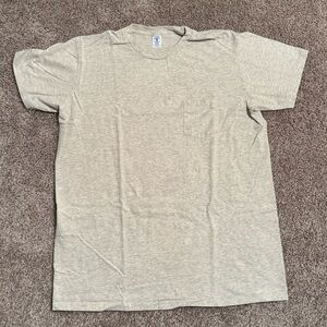 Velva Sheen Gray Short Sleeve T-Shirt with Pocket Men’s XL